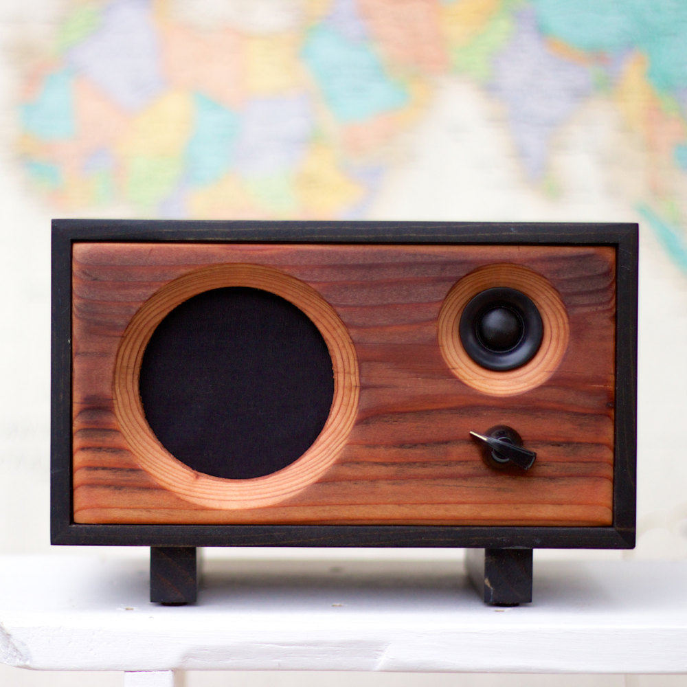 Reclaimed Wood Desk Speaker ShopBlast best products, curated by